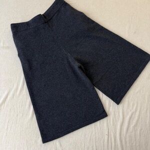 Elegant Charcoal Women's Bermuda Shorts